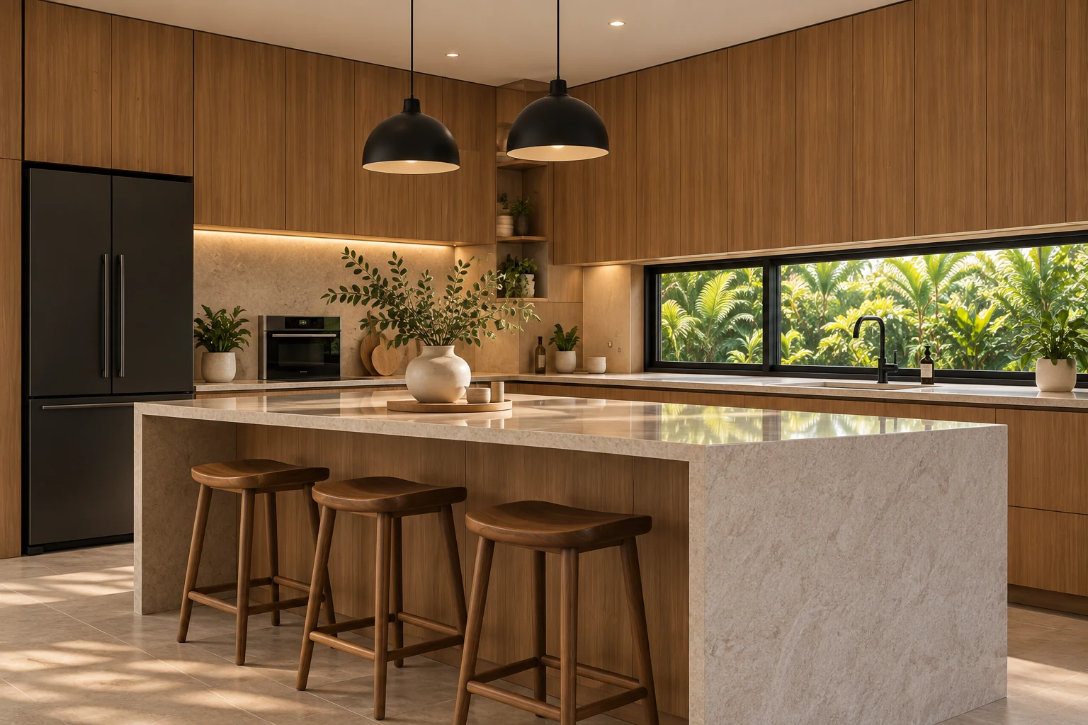 Illustrative kitchen interior, not a completed Y Plus C project