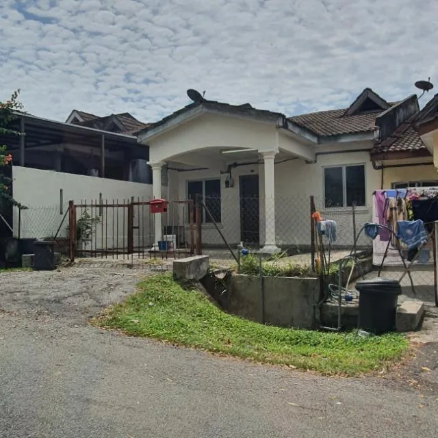 Before — Single storey house front before